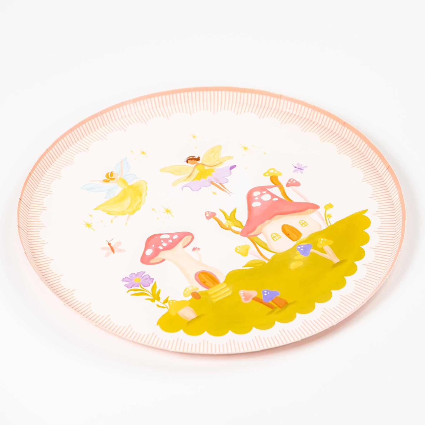 FAI25-DNP2-Fairy Garden Dinner Plates