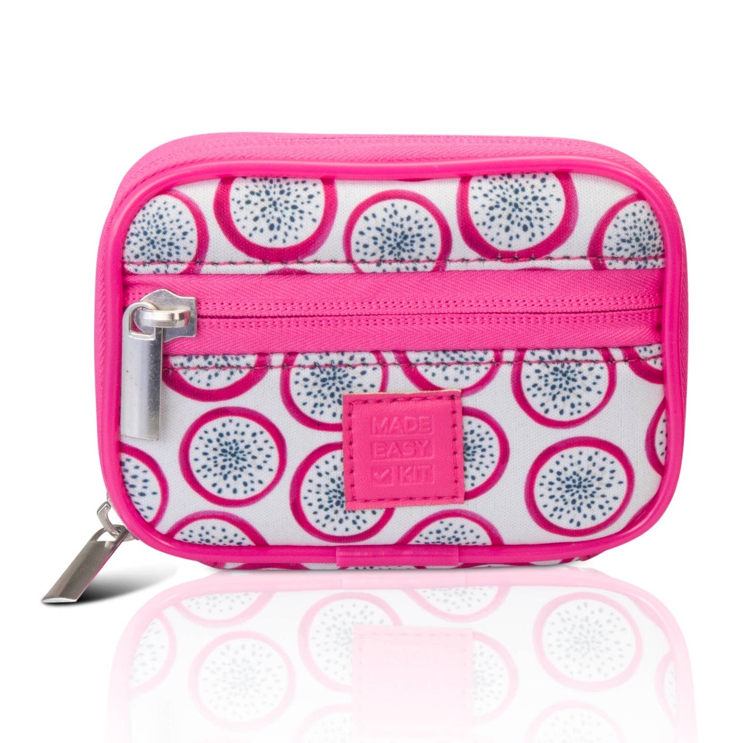 Made Easy Kit Pill Case - Weekly 7-Day Medicine Organizer: Teal Floral