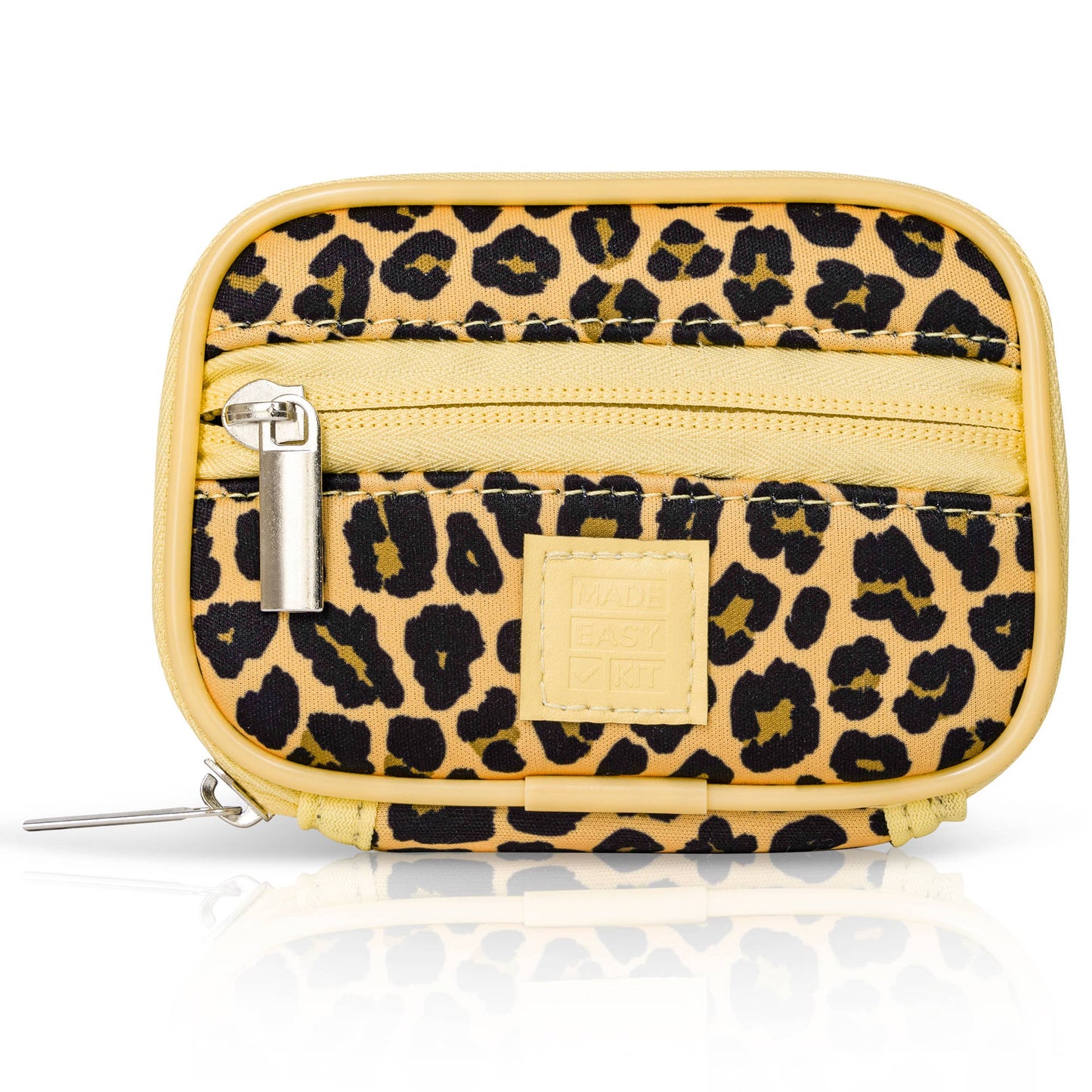 Made Easy Kit Pill Case - Weekly 7-Day Medicine Organizer: Teal Floral