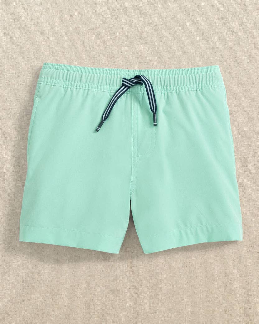 Y Solid Maritime Swim Trunk: Dress Blue - 1702 / M