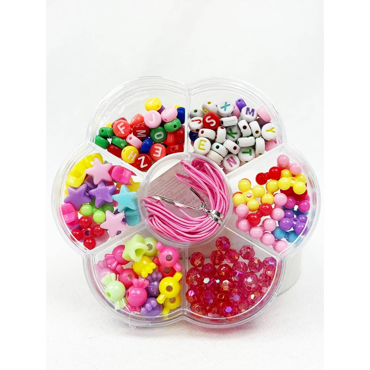 DIY Bracelet Making Beads Set: MIX COLOR / ONE(12)