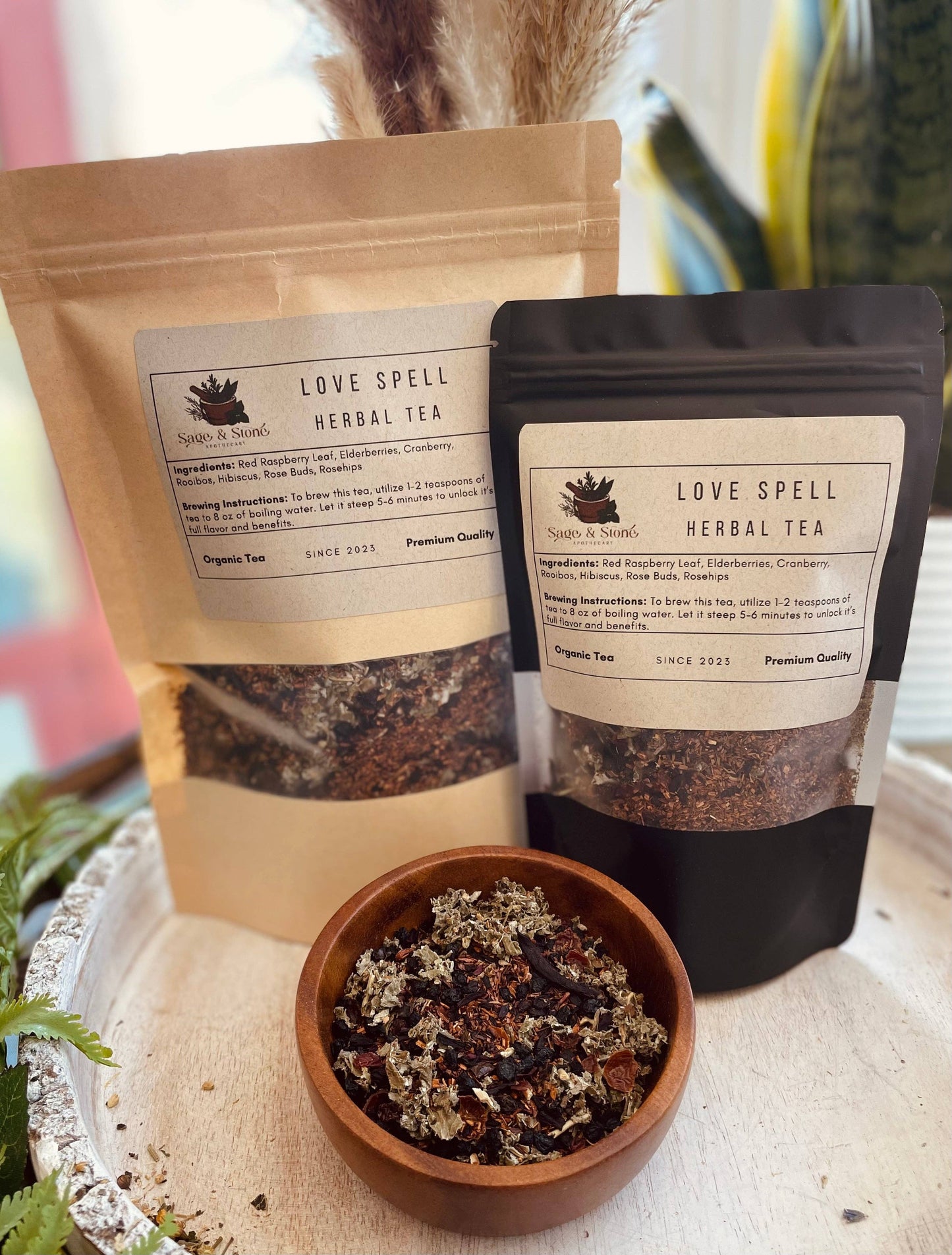 Love Spell Herbal Tea: 1.5oz