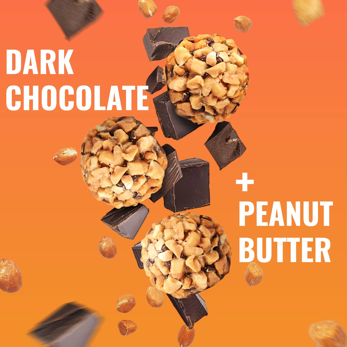 The GFB: Dark Chocolate Peanut Butter Protein Bites