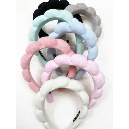 Fresh Tone of Beauty Care Spa Headband: MIX COLOR / ONE(12)