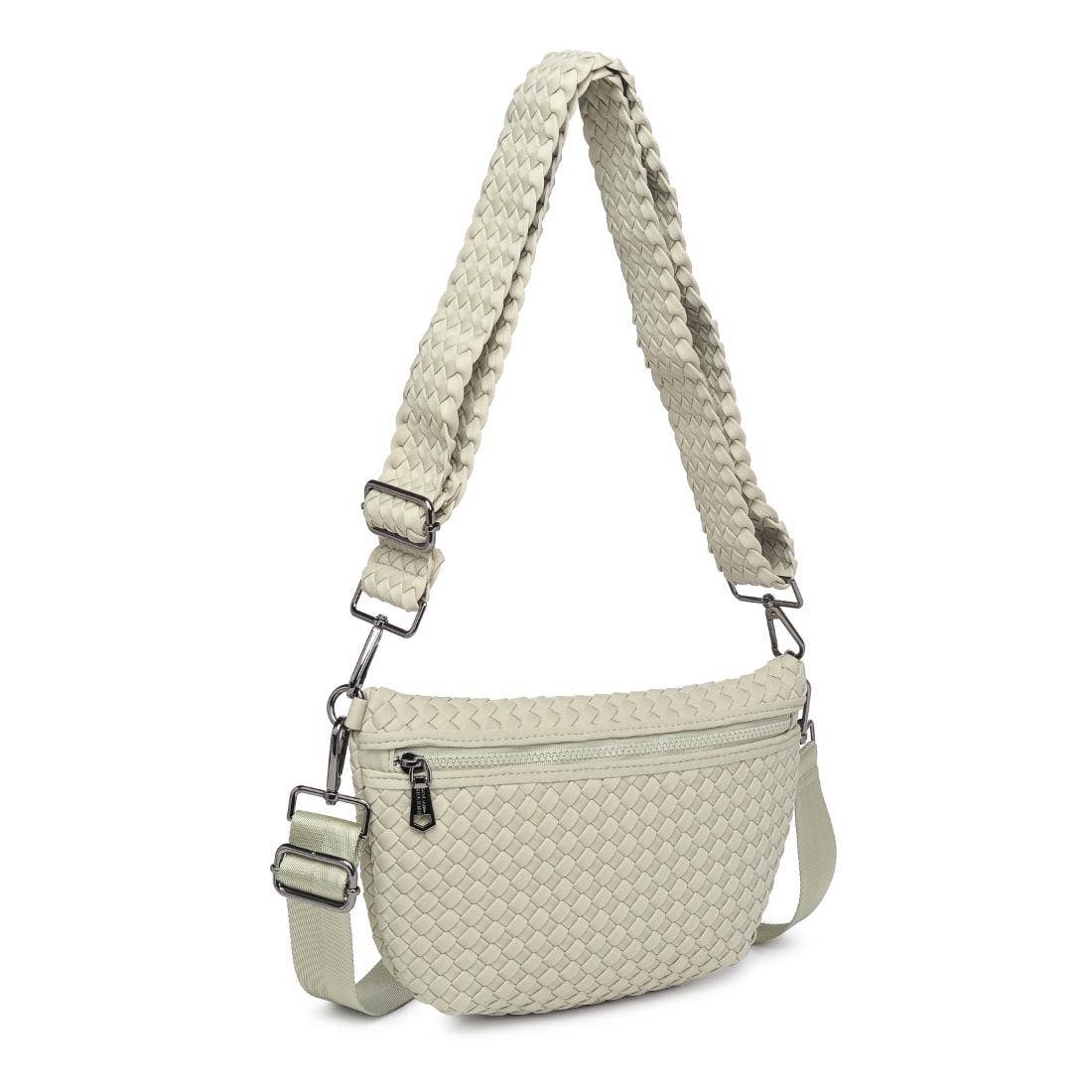 Ethereal - Woven Neoprene Crossbody: Sage