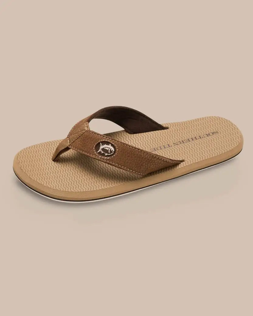 M Embroidered Skipjack Flipjacks: Caramel - 1140 / 12
