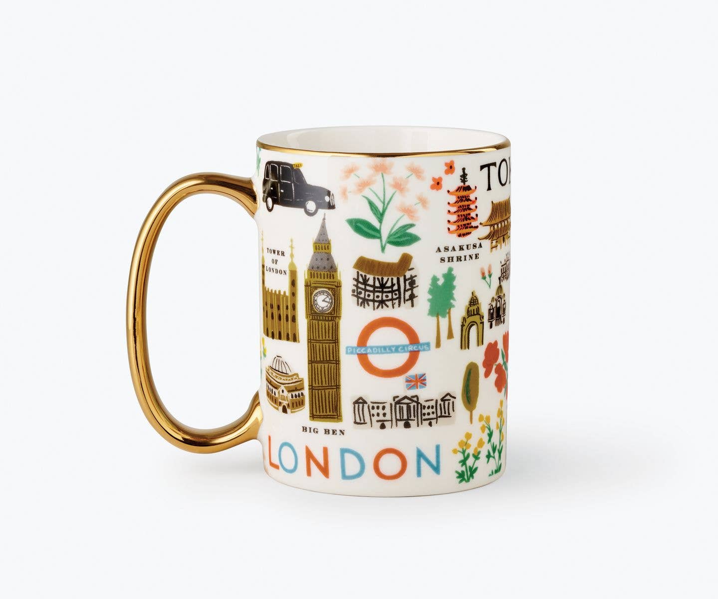 Bon Voyage Porcelain Mug
