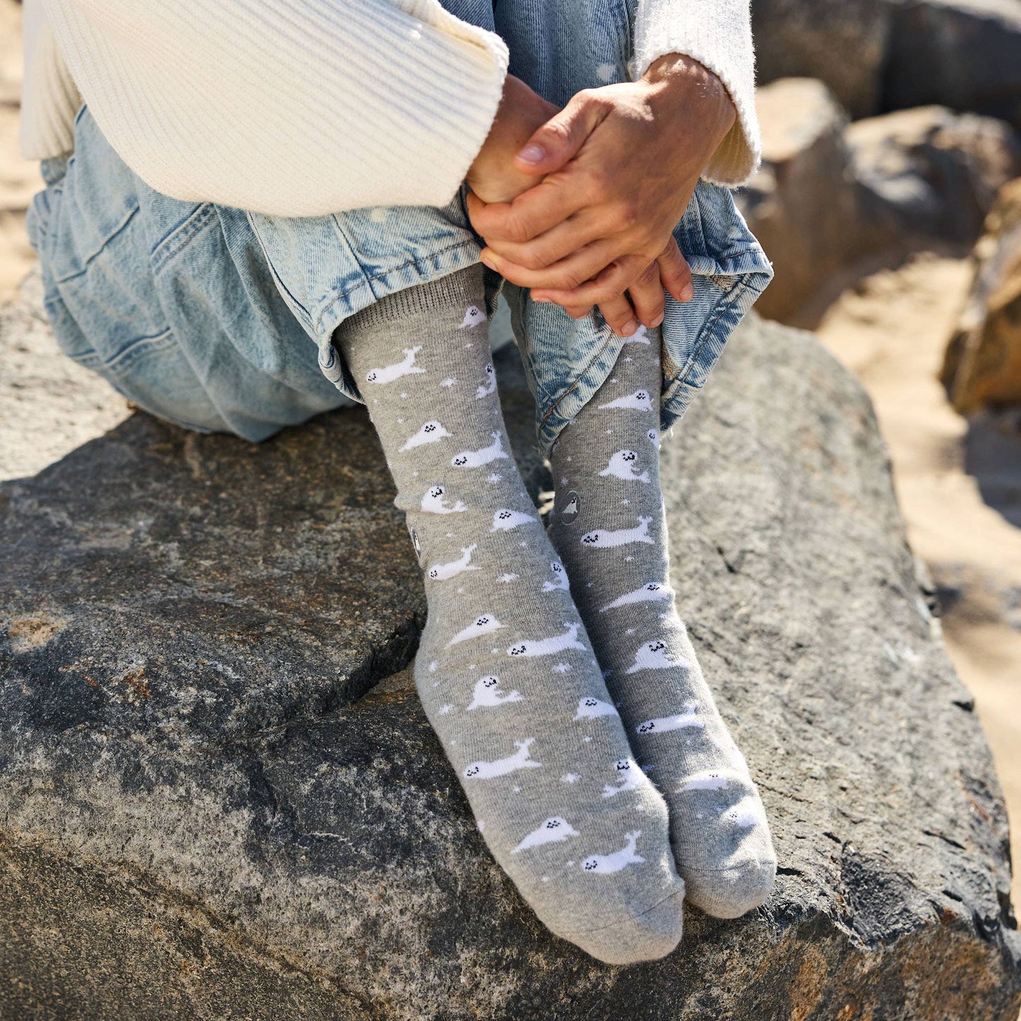 Socks that Protect Seals: Medium