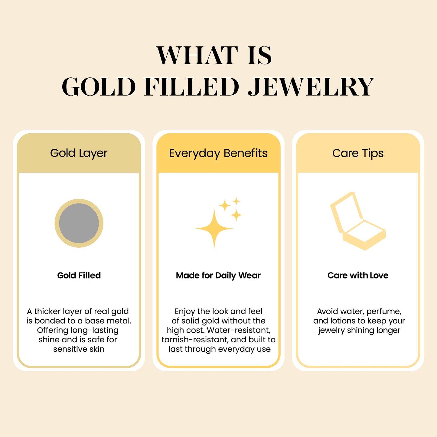 Gold Filled Heart Locket Necklace with Cubic Zirconia Accent: GD / ONE