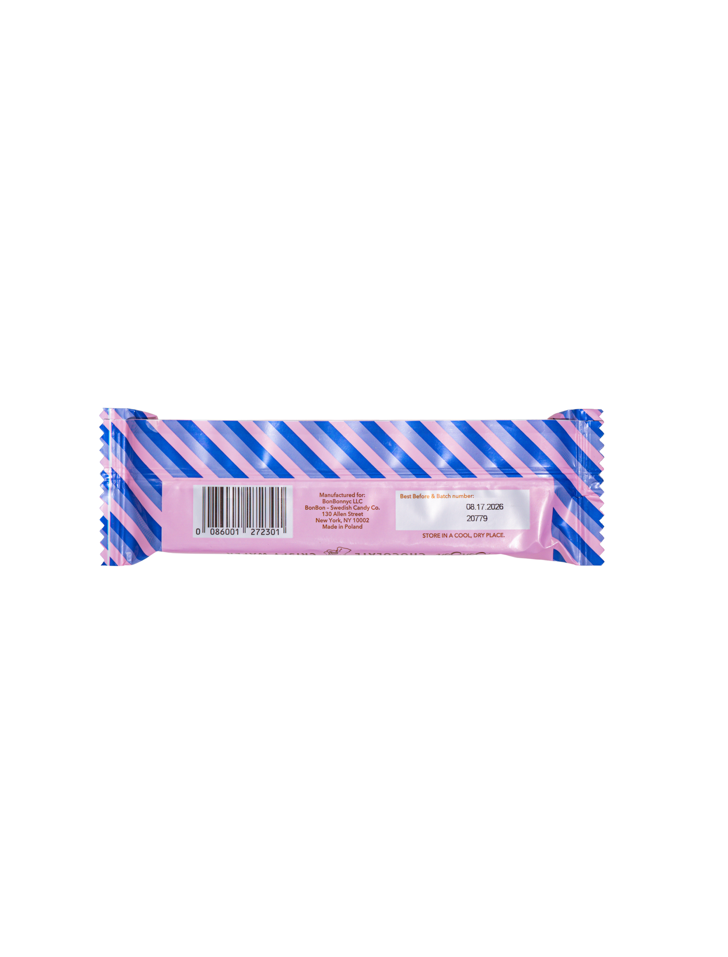 BonBon's Chocolate Crispy Wafer Bar