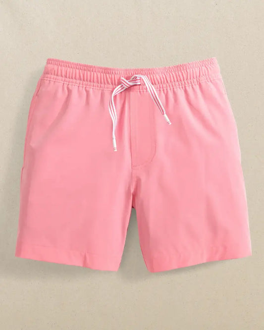 Y Solid Maritime Swim Trunk: Sea Pink - 3036 / M