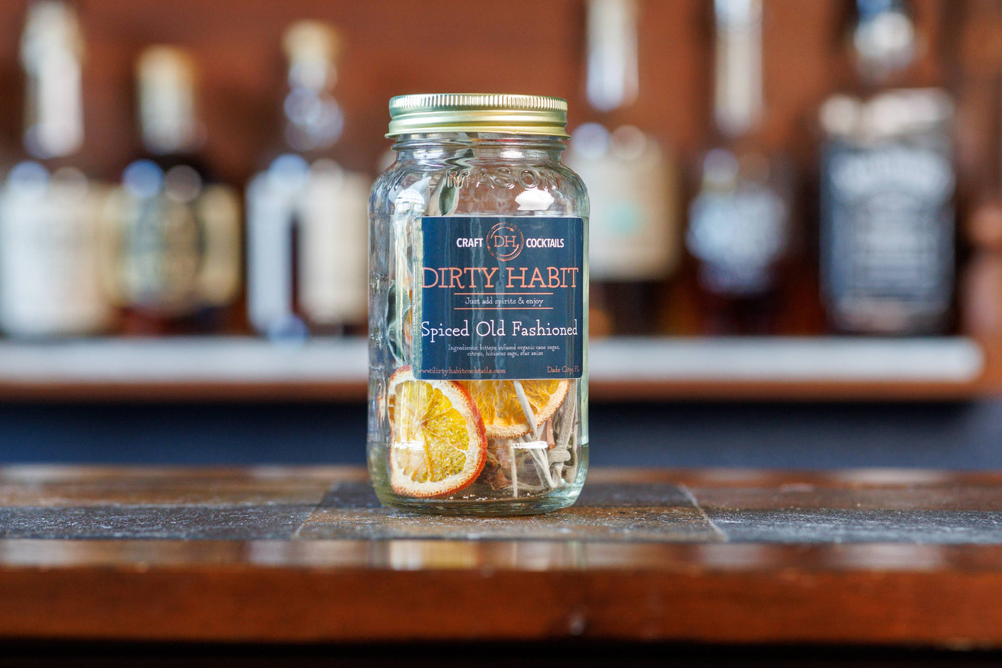Signature Spiced Old Fashioned Dirty Habit Cocktail Mix