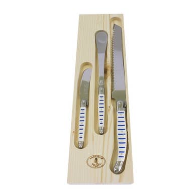 Jean Dubost 3 Piece Breakfast Set Mariniere