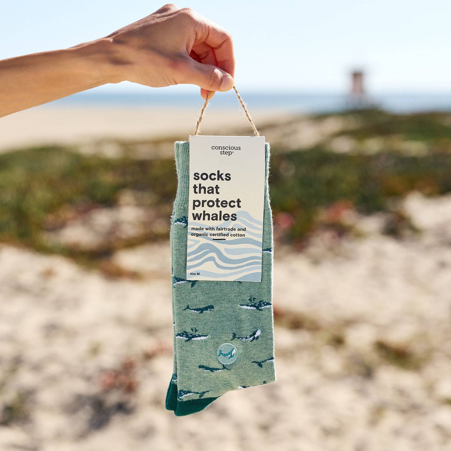 Socks that Protect Whales: Medium