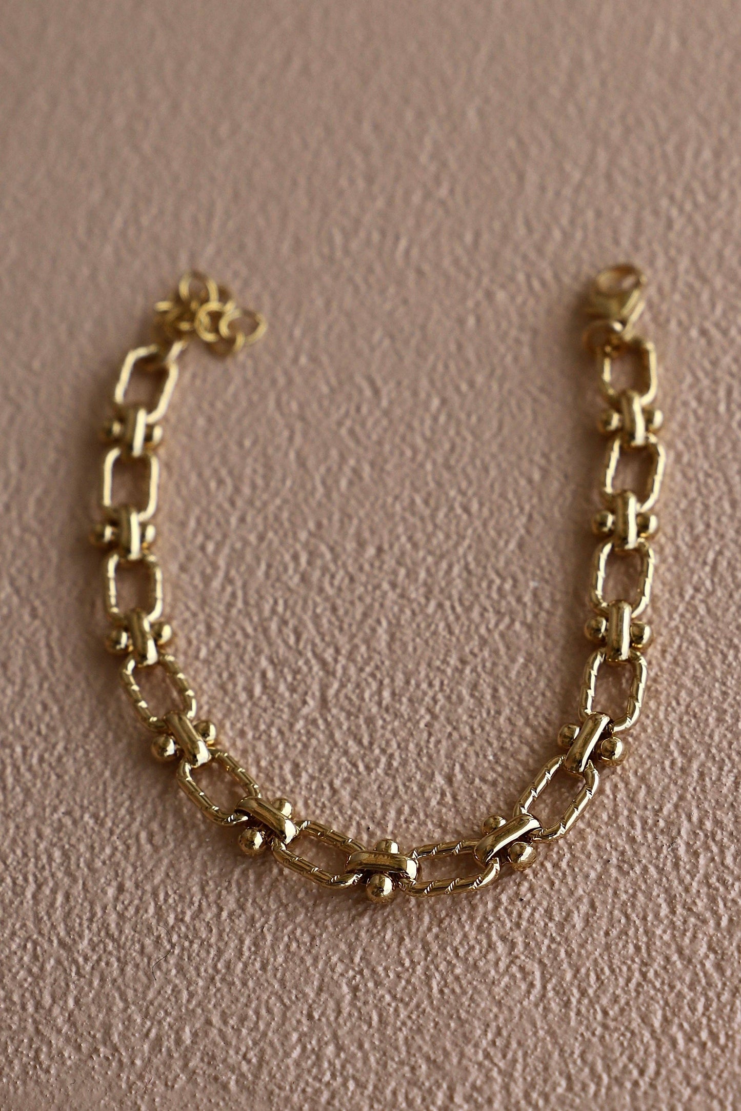 FLORENCE CHAIN BRACELET: GOLD