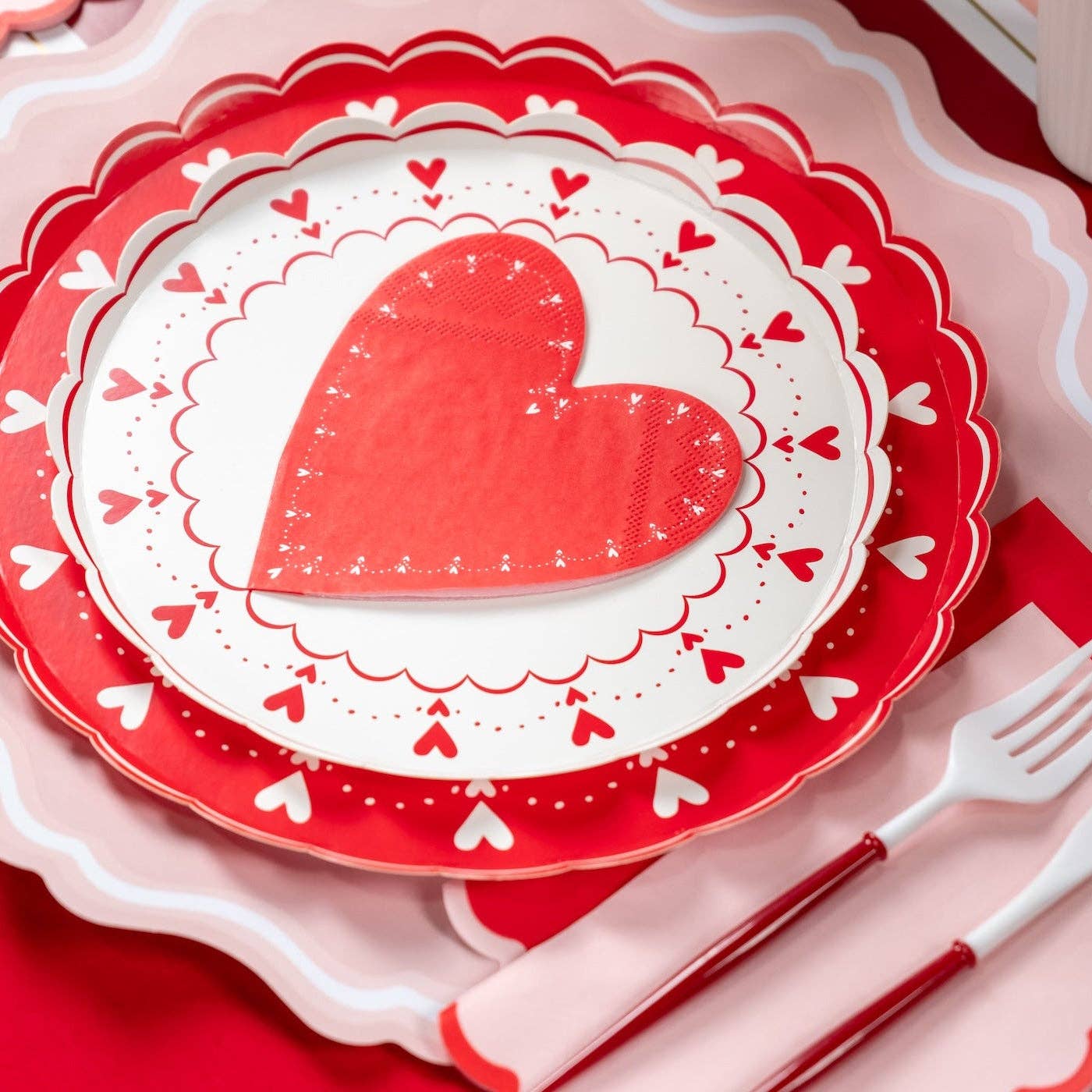 From the Heart Shaped Napkins