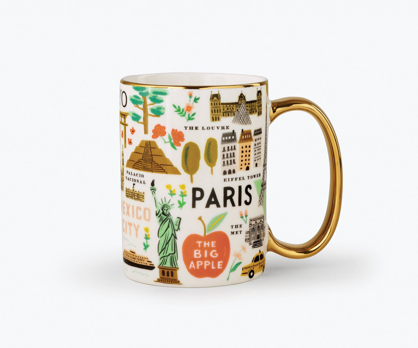 Bon Voyage Porcelain Mug