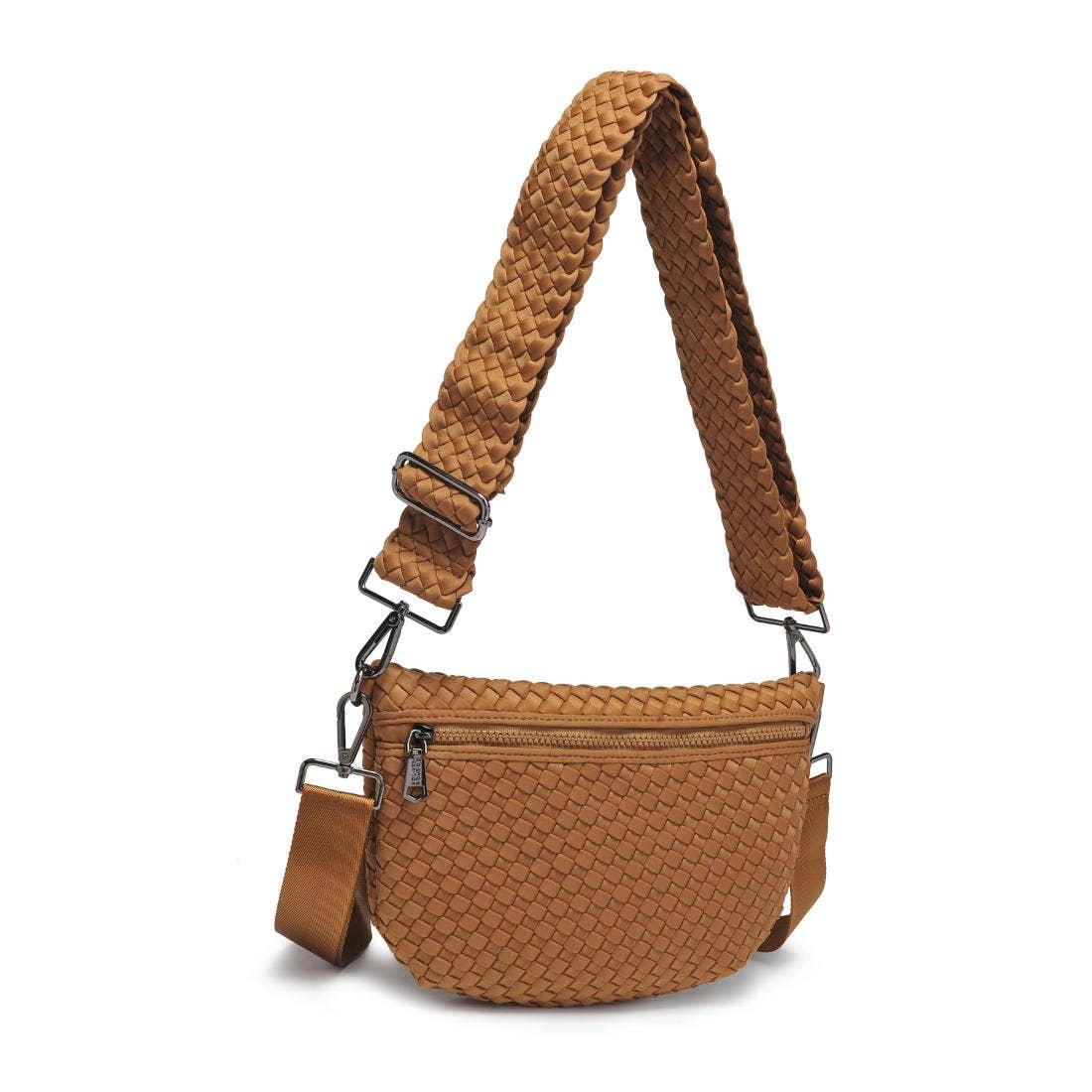 Ethereal - Woven Neoprene Crossbody: Sand