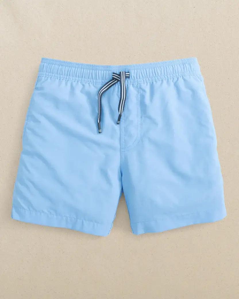 Y Solid Maritime Swim Trunk: Dress Blue - 1702 / M