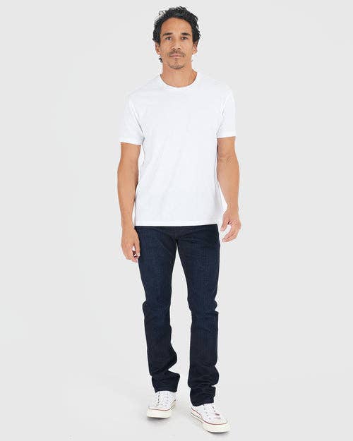 Short Sleeve T-Shirt | Crew Neck | White: M