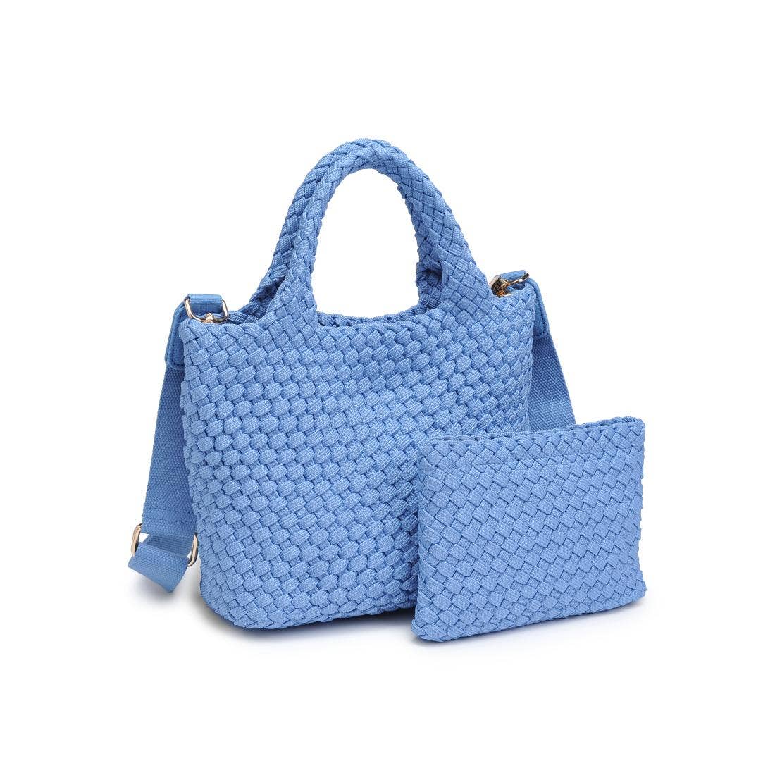 Sky's The Limit Small Sustainable Crossbody: Beige