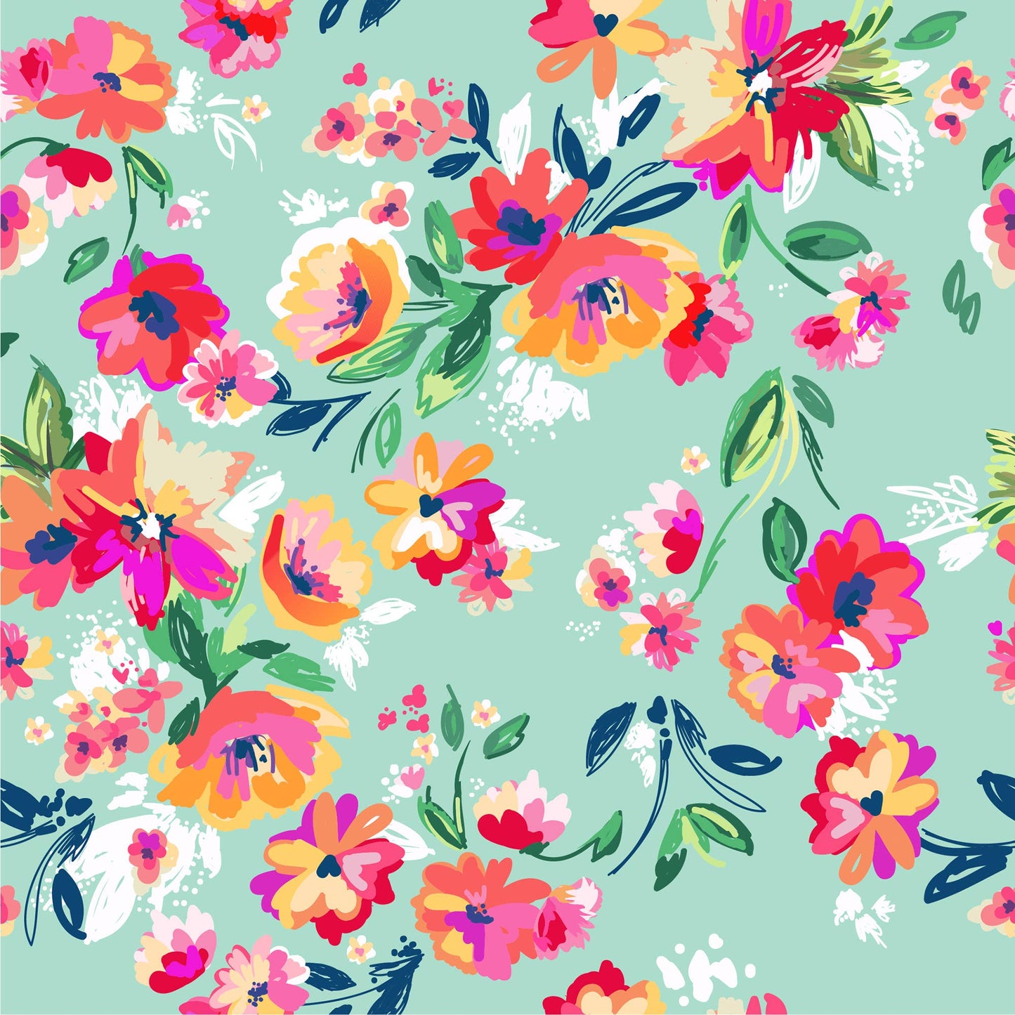 Made Easy Kit Pill Case - Weekly 7-Day Medicine Organizer: Teal Floral