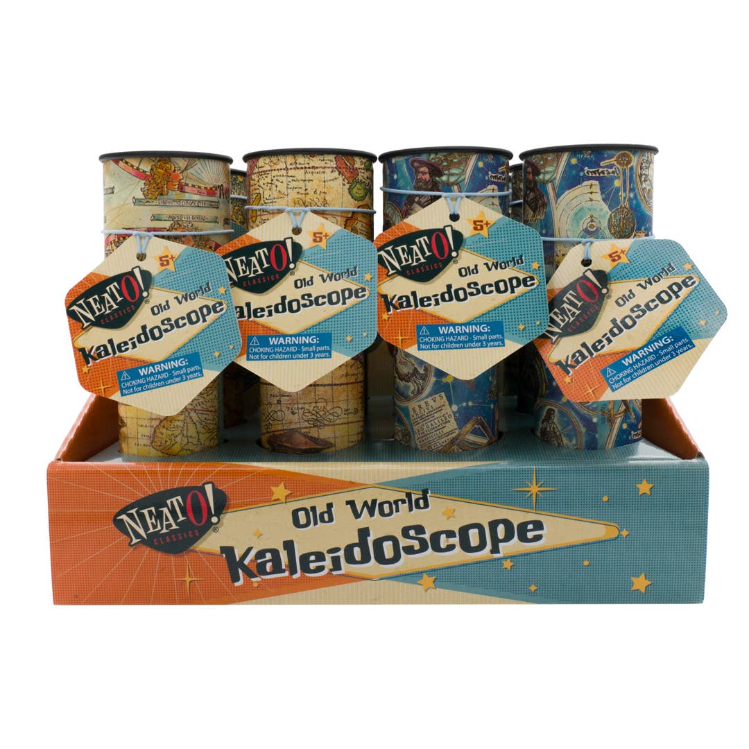 Neato! Old World Kaleidoscope- Retro Classic, vintage toys