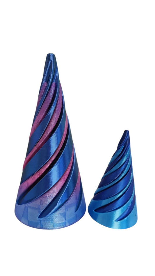 4.5" Jumbo 3D Printed Fidget Cone - Display Box