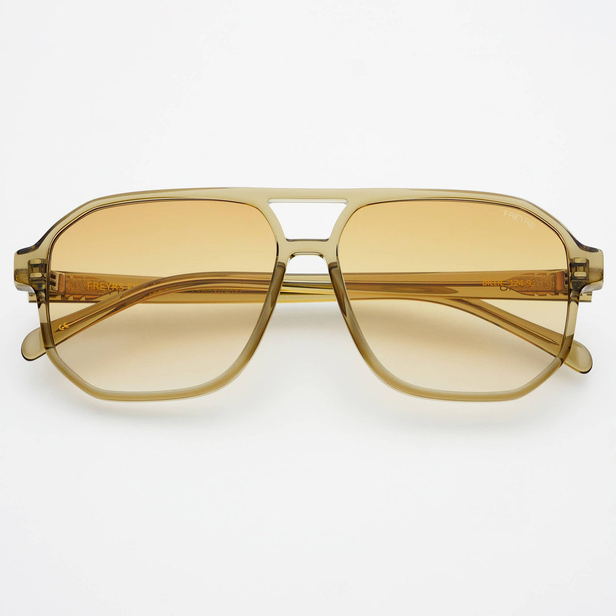 Billie Mens Aviator Sunglasses: Olive
