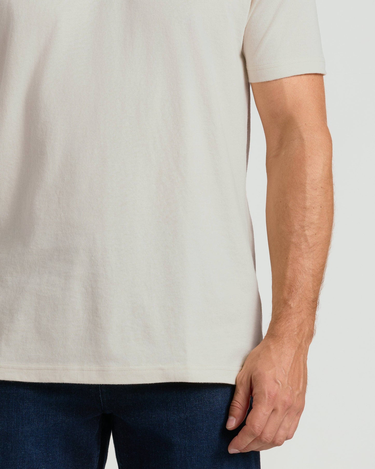 Sandstone Short Sleeve Crew Neck Tee: M