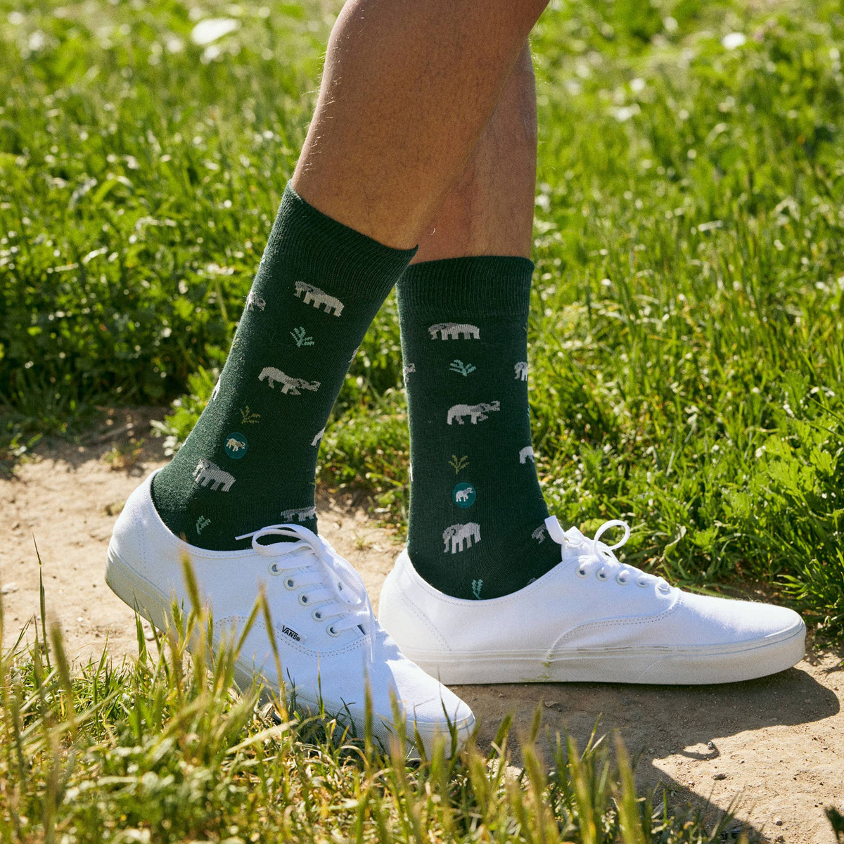 Socks that Protect Elephants | Gifts for Animal Lovers: Large