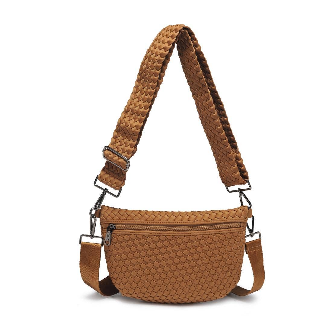 Ethereal - Woven Neoprene Crossbody: Sand