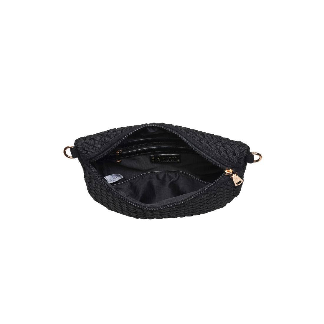Ethereal   Woven Sustainable Crossbody: Navy