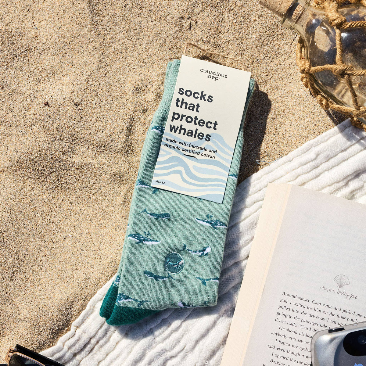 Socks that Protect Whales | Ocean Gifts: Small