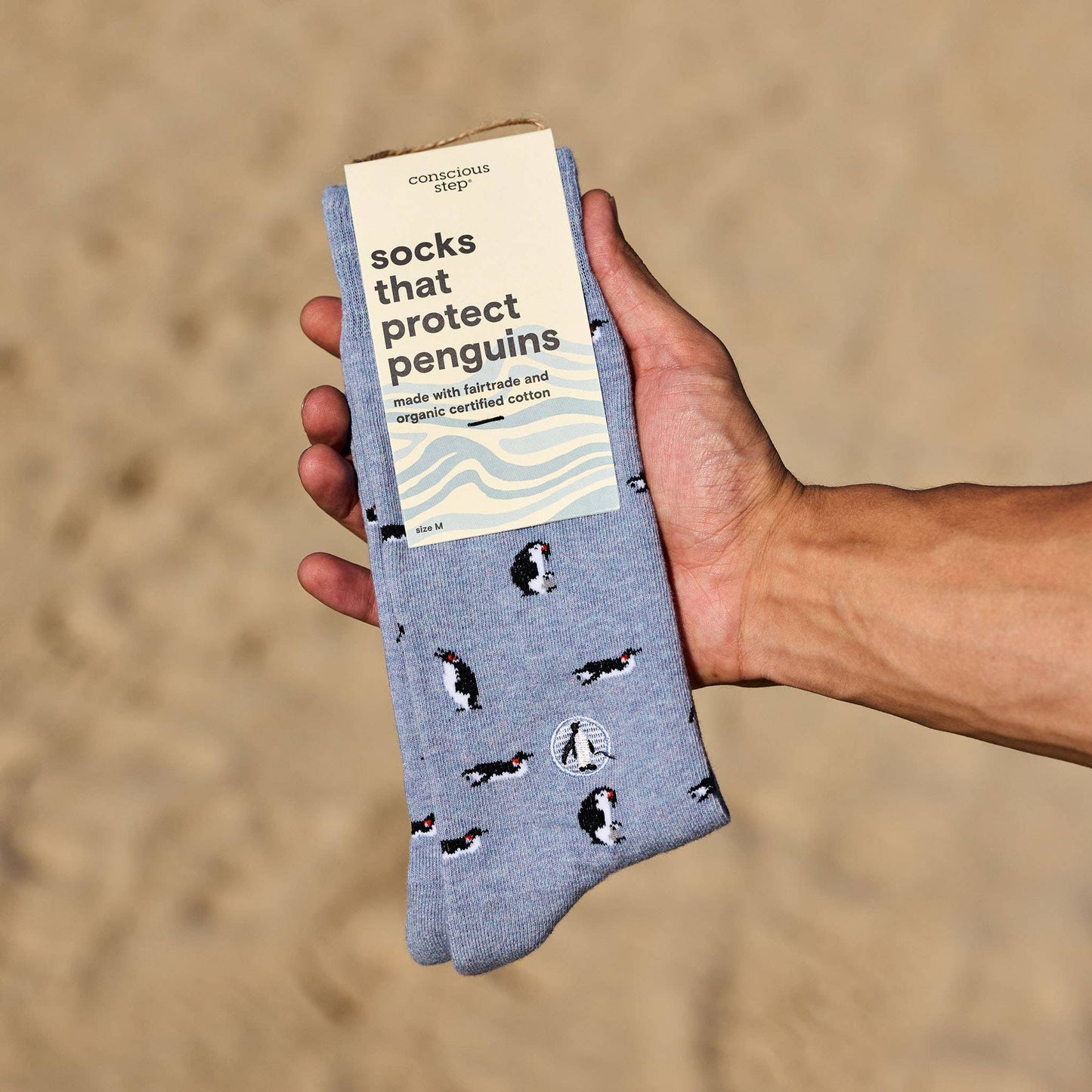 Socks that Protect Penguins (Periwinkle Penguins): Small