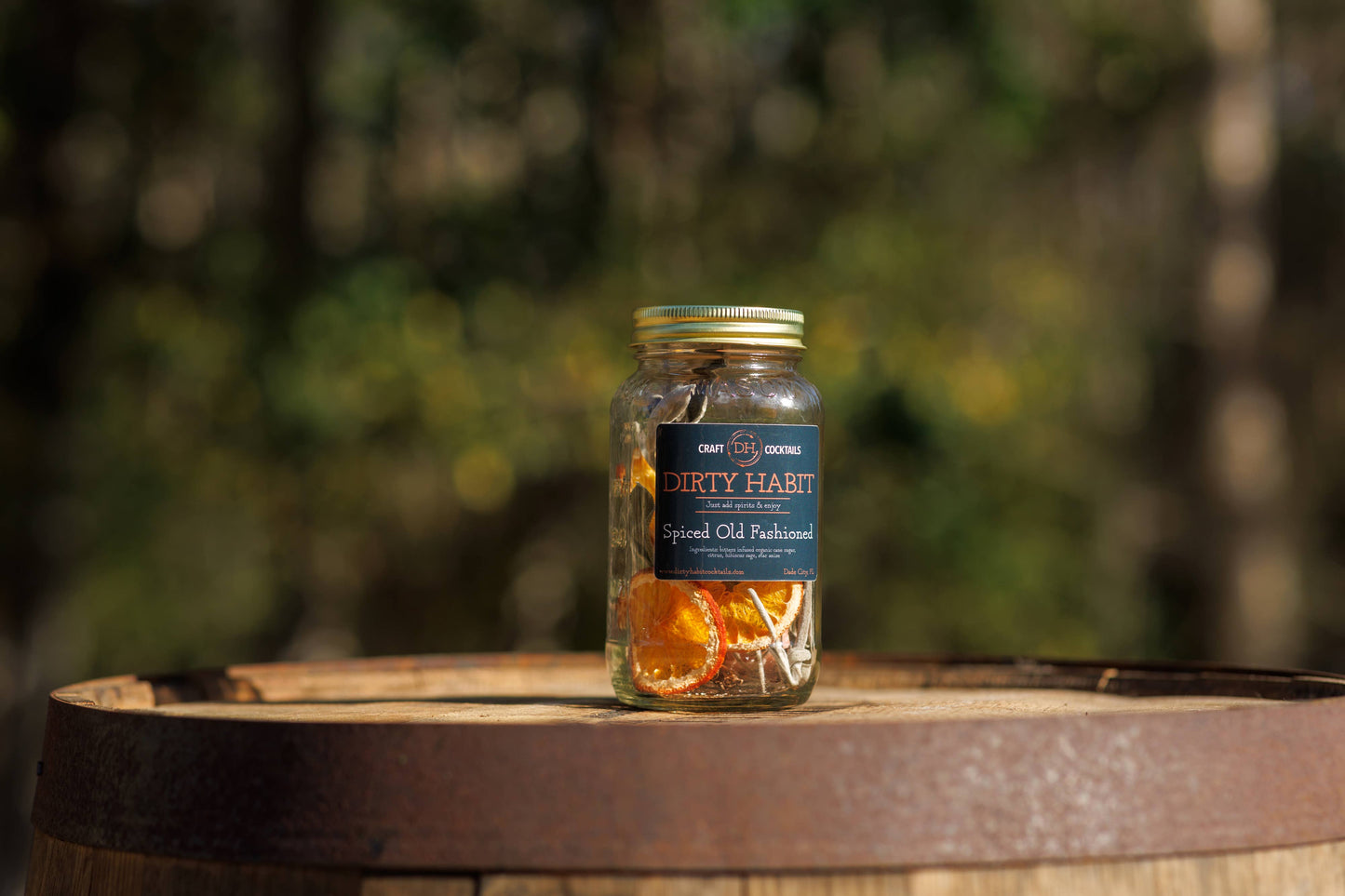 Signature Spiced Old Fashioned Dirty Habit Cocktail Mix