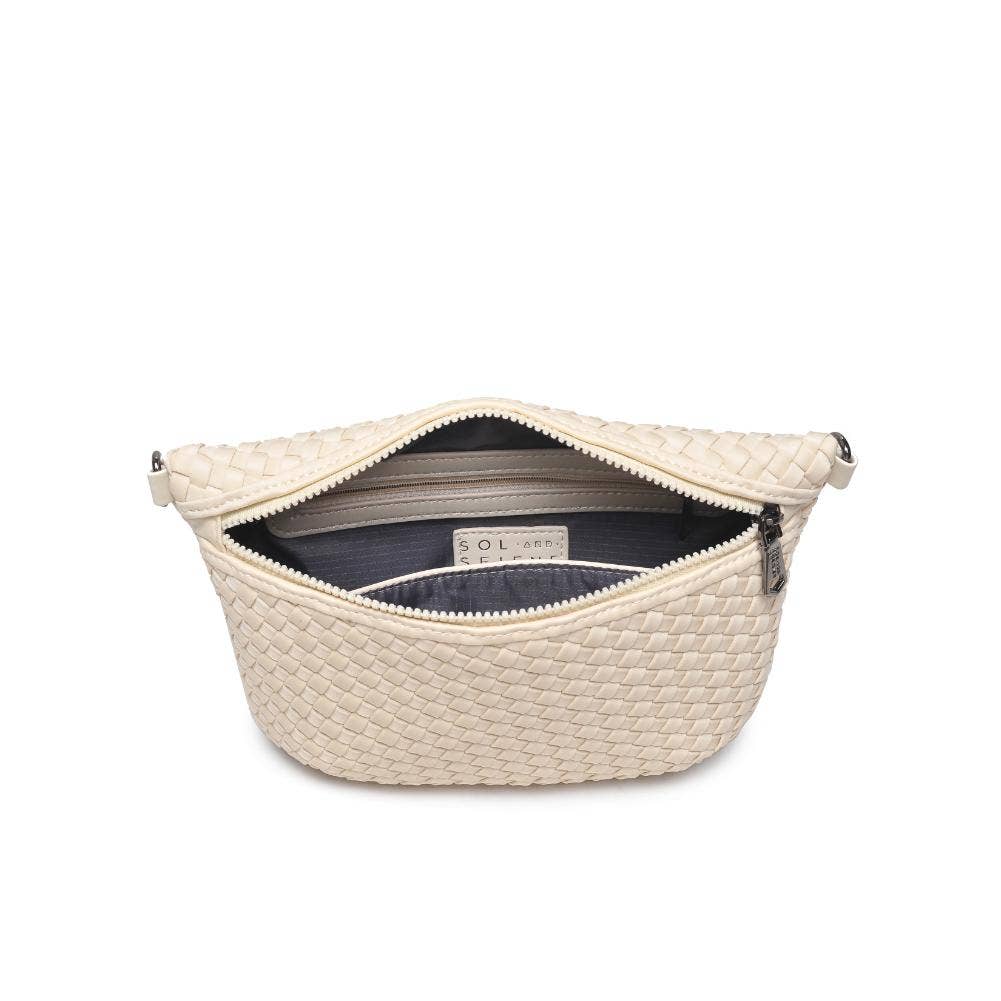 Ethereal - Woven Neoprene Crossbody: Sand