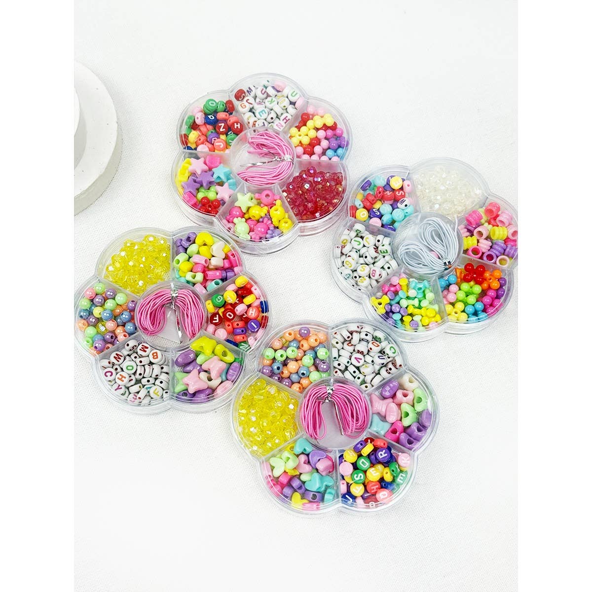 DIY Bracelet Making Beads Set: MIX COLOR / ONE(12)