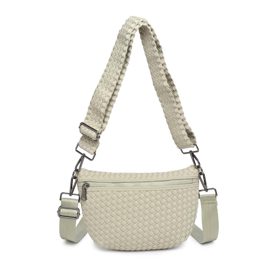 Ethereal - Woven Neoprene Crossbody: Sage