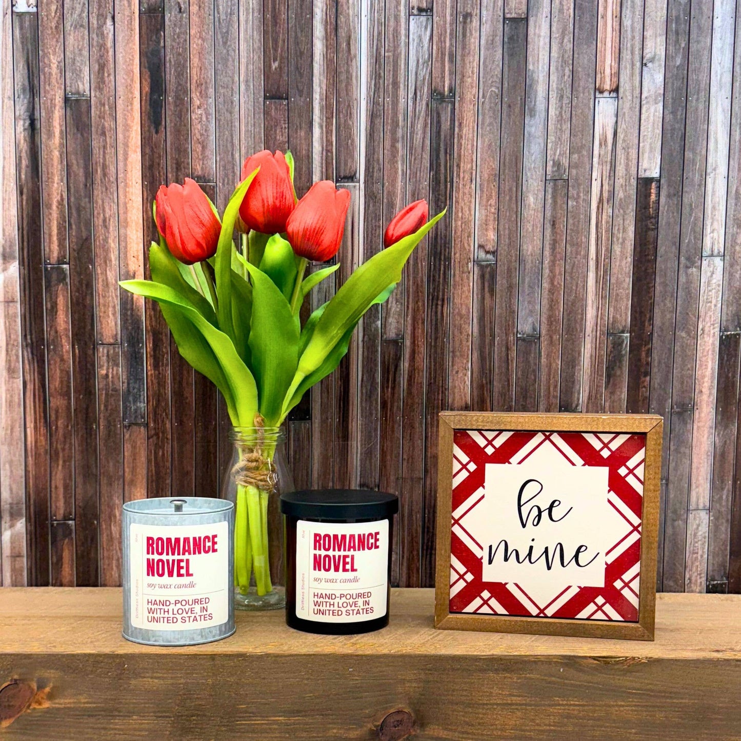 Romance Novel Valentine's Day & Gift Candles - Spring Decor