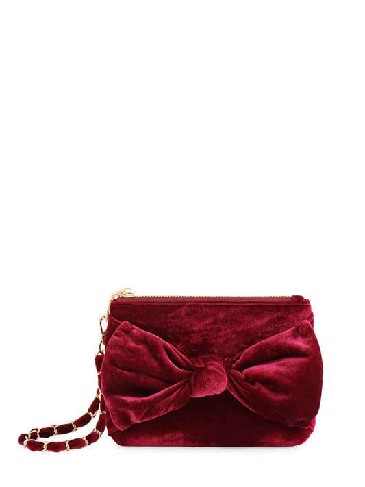 BEA BOW WRISTLET: WINE