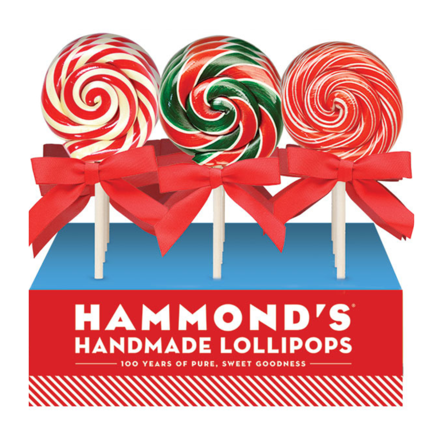 Christmas Lollipops - Flavor Assortment - 18 Pc POP Display