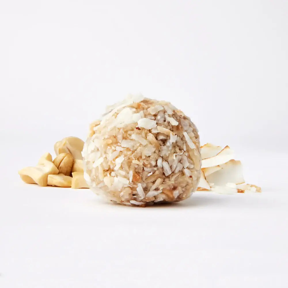 The GFB: Coconut Cashew Gluten Free Protein Bites