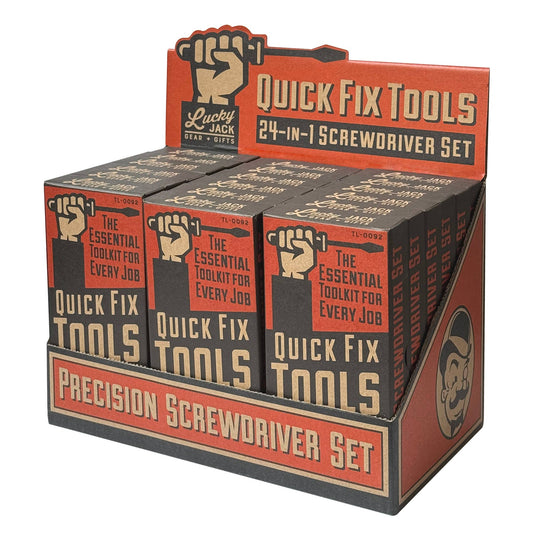 Quick Fix Tools 24-in-1 Screwdriver Set  (18 pk. Skid)