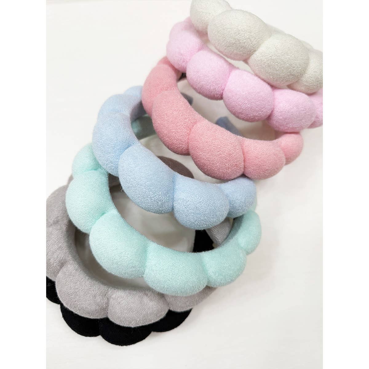 Fresh Tone of Beauty Care Spa Headband: MIX COLOR / ONE(12)
