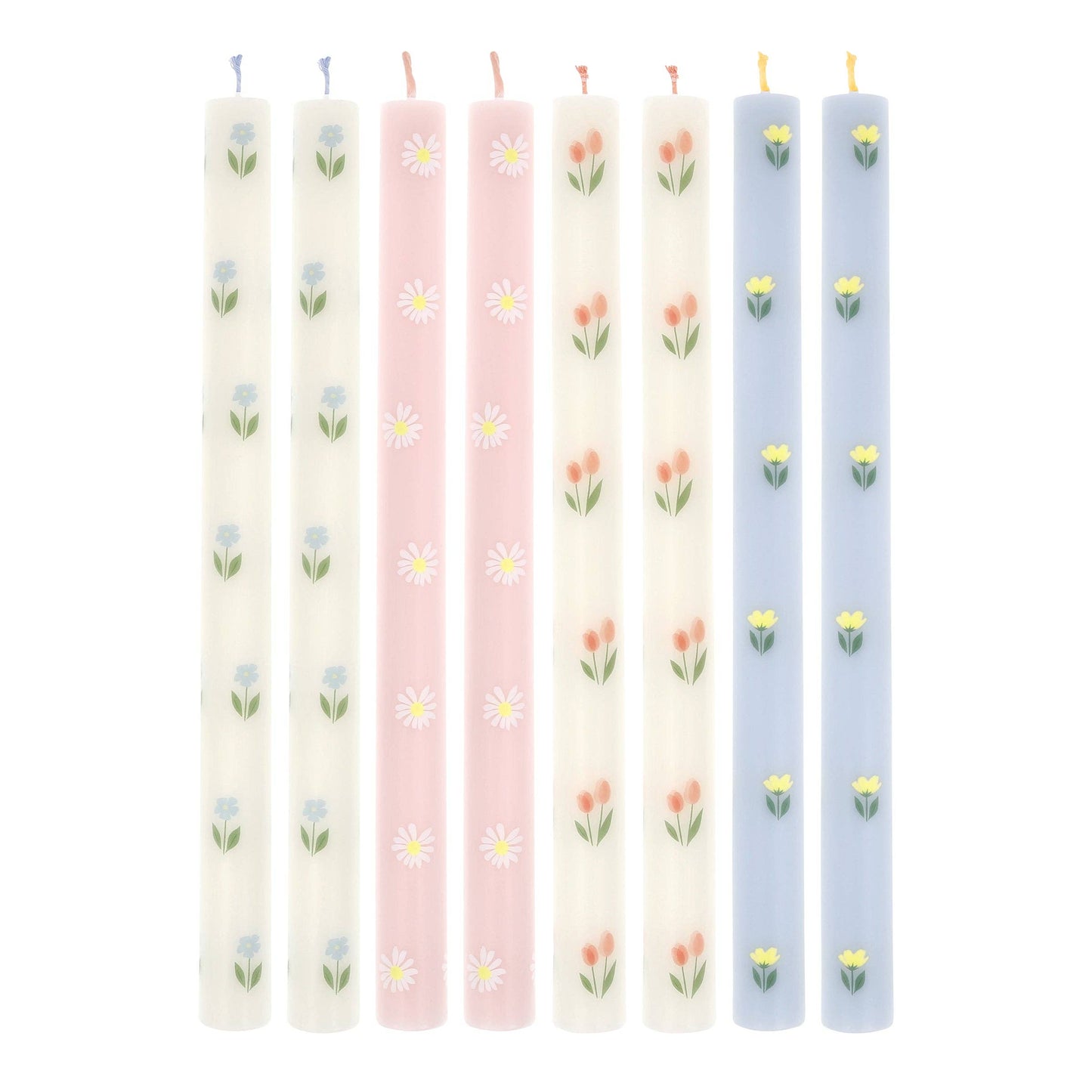 Floral Table Candles