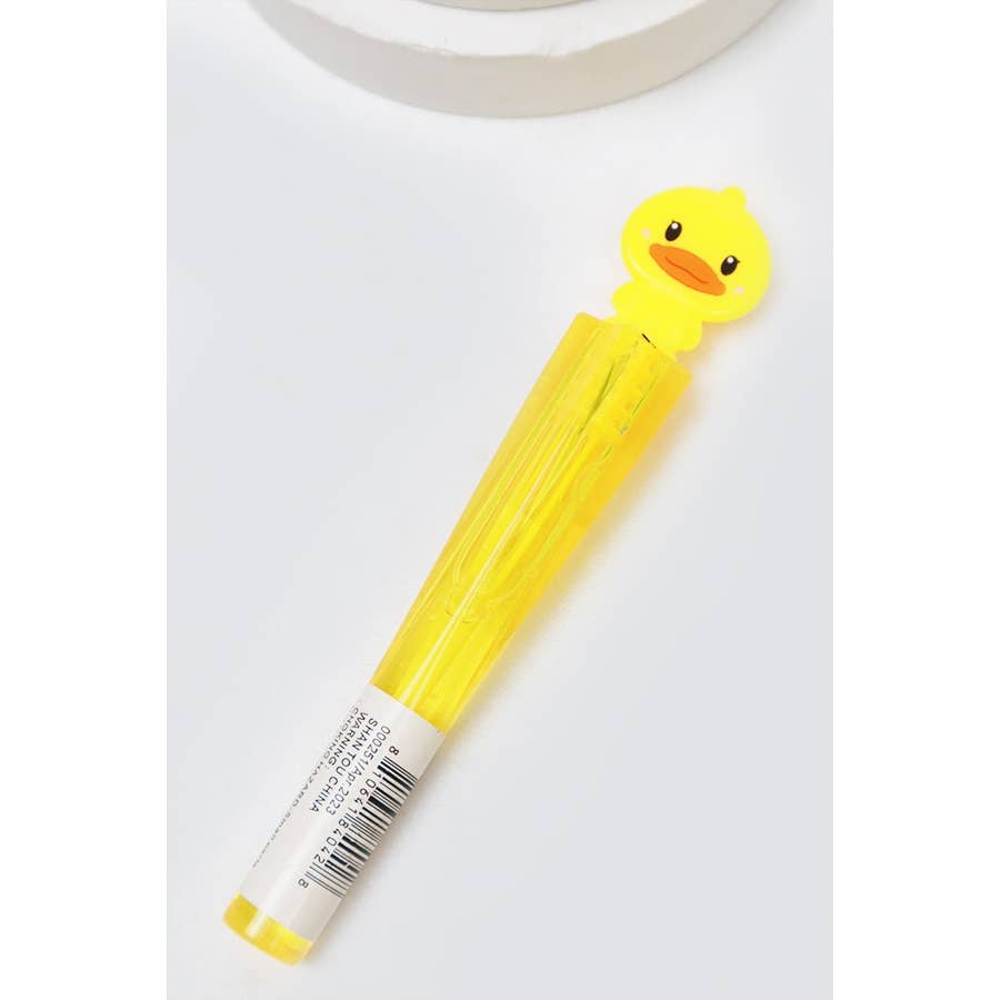 Duck  Bubble Stick Toy: YELLOW / ONE