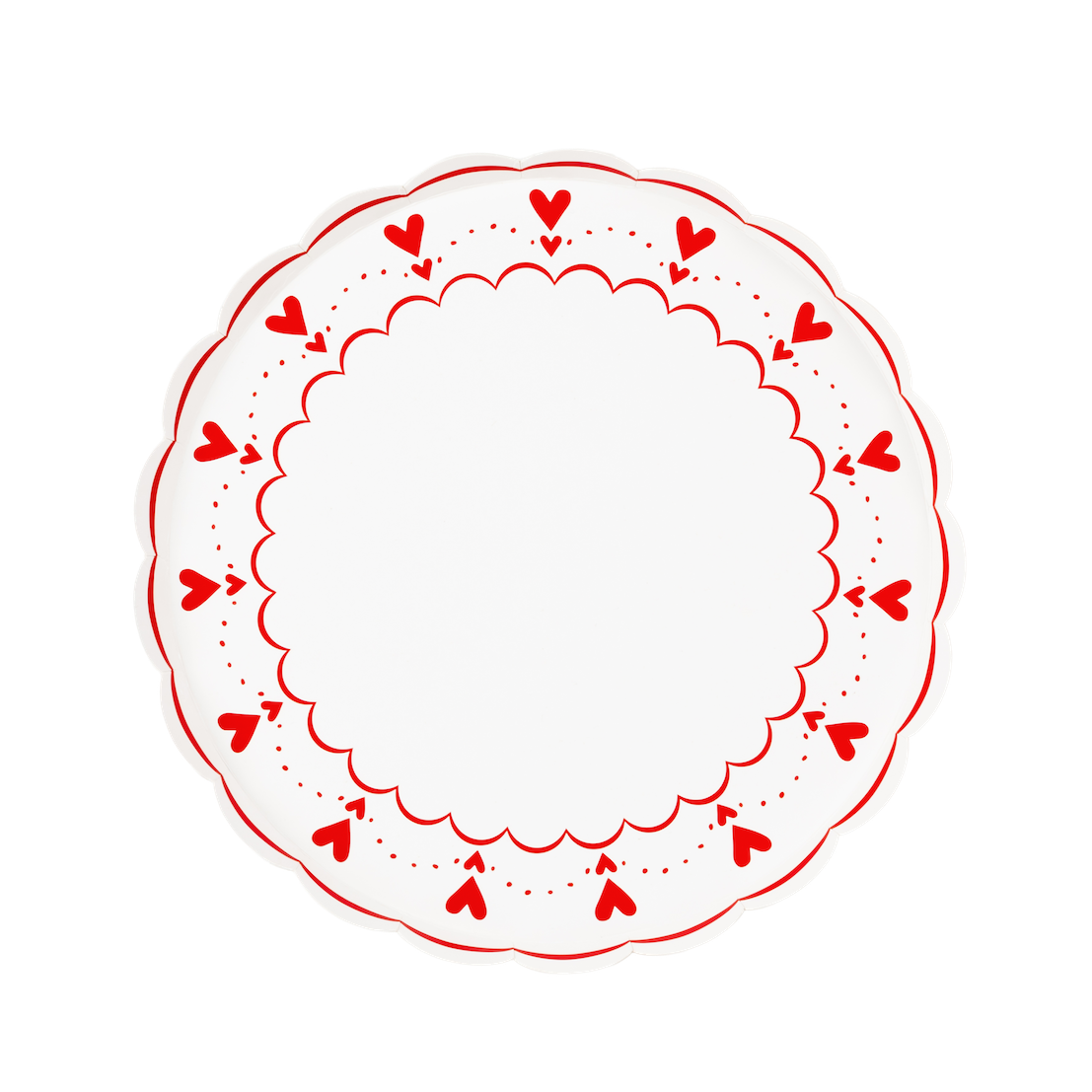 From the Heart Dessert Plates