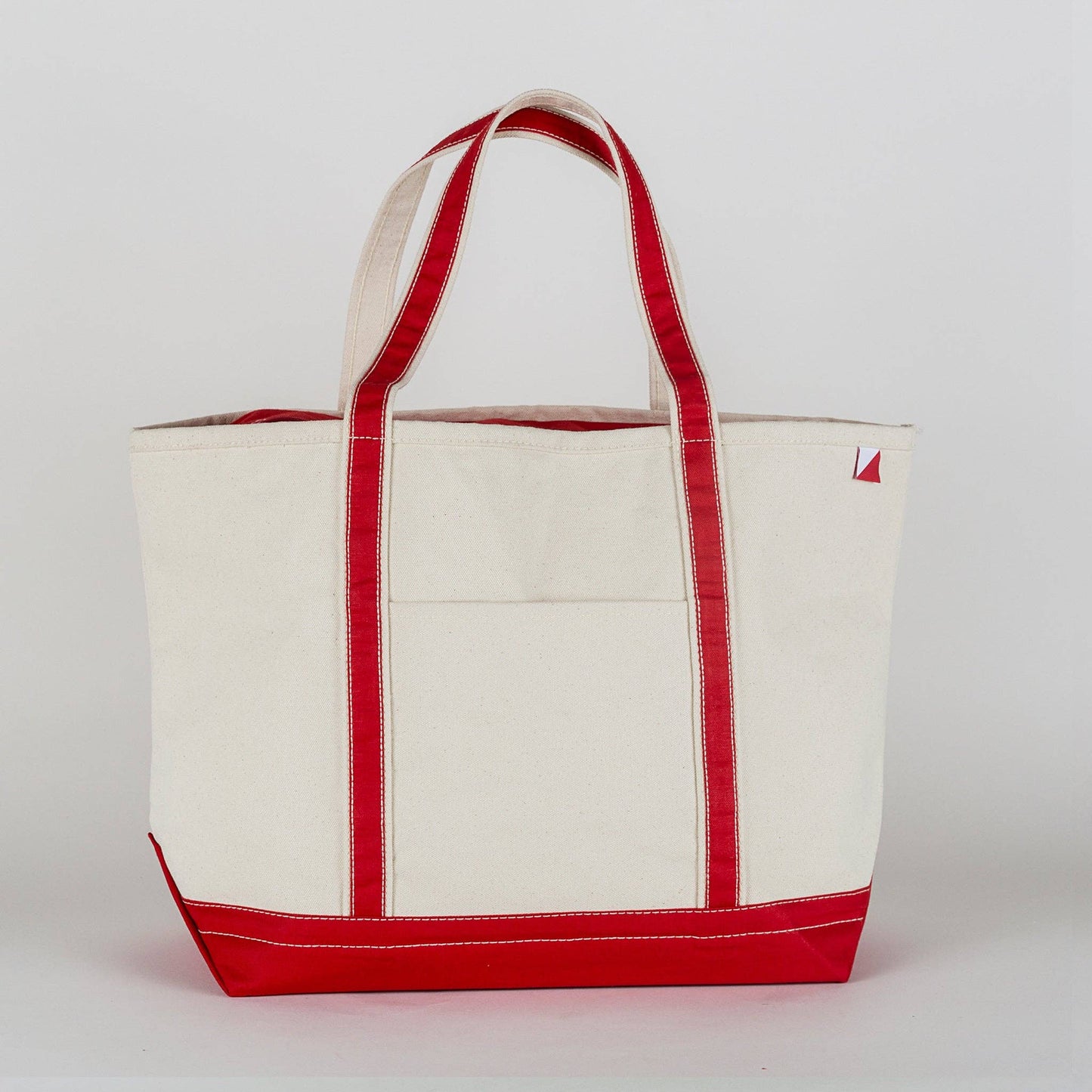 ShoreBags Classic Tote Large Private Label Customizable: Red