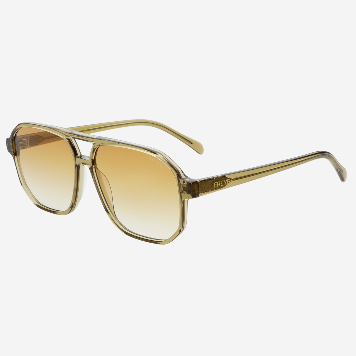 Billie Mens Aviator Sunglasses: Olive